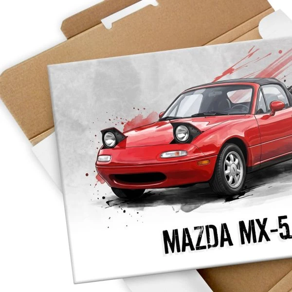 Obraz metalowy na ścianę Mazda MX-5